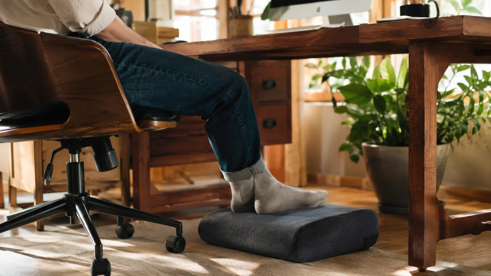 Everlasting Comfort Footrest Review: 18 Months Under My Home Office Desk