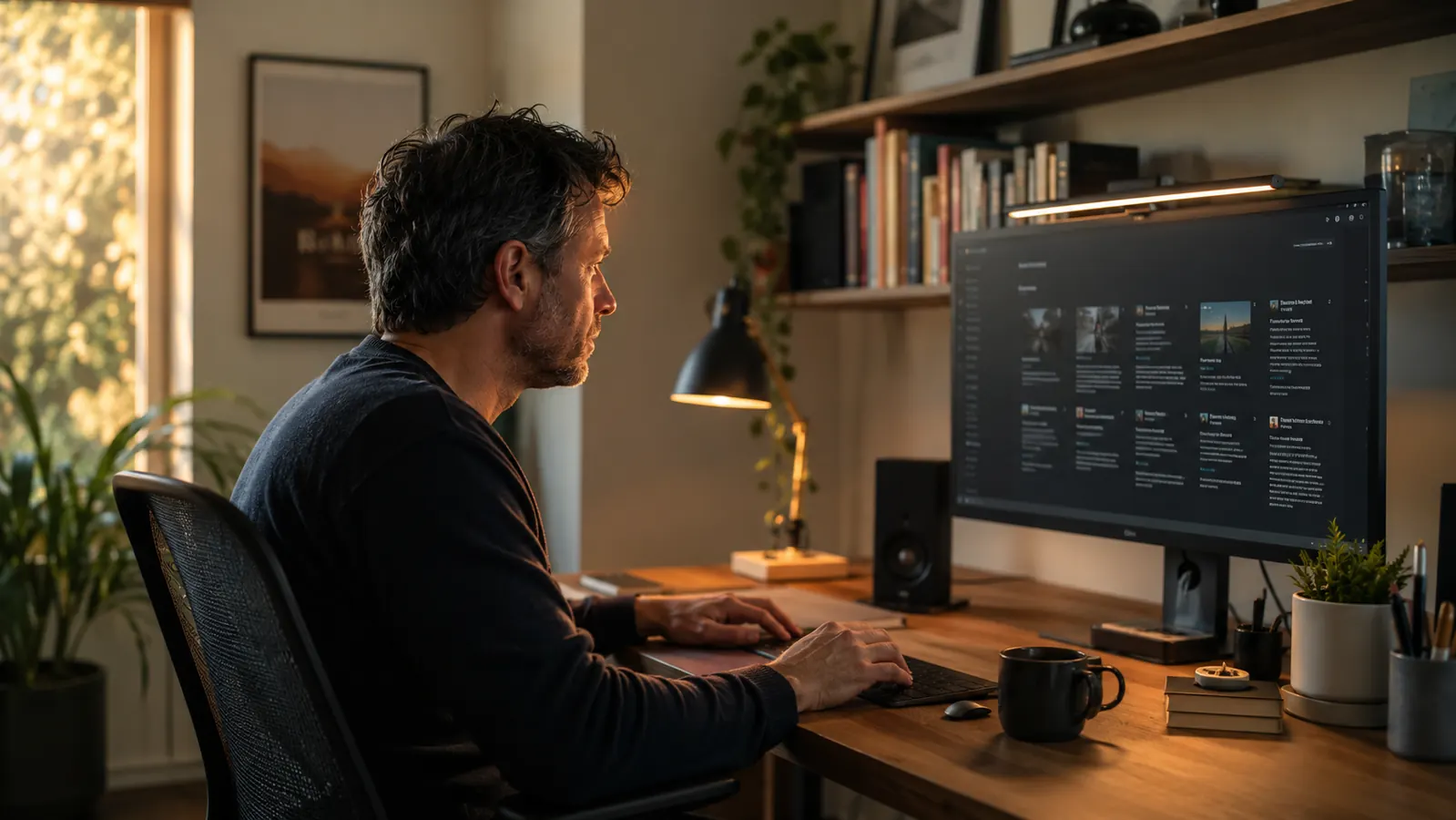 How a $40 Monitor Lamp Stopped the End-of-Day Headaches I Got Working From Home