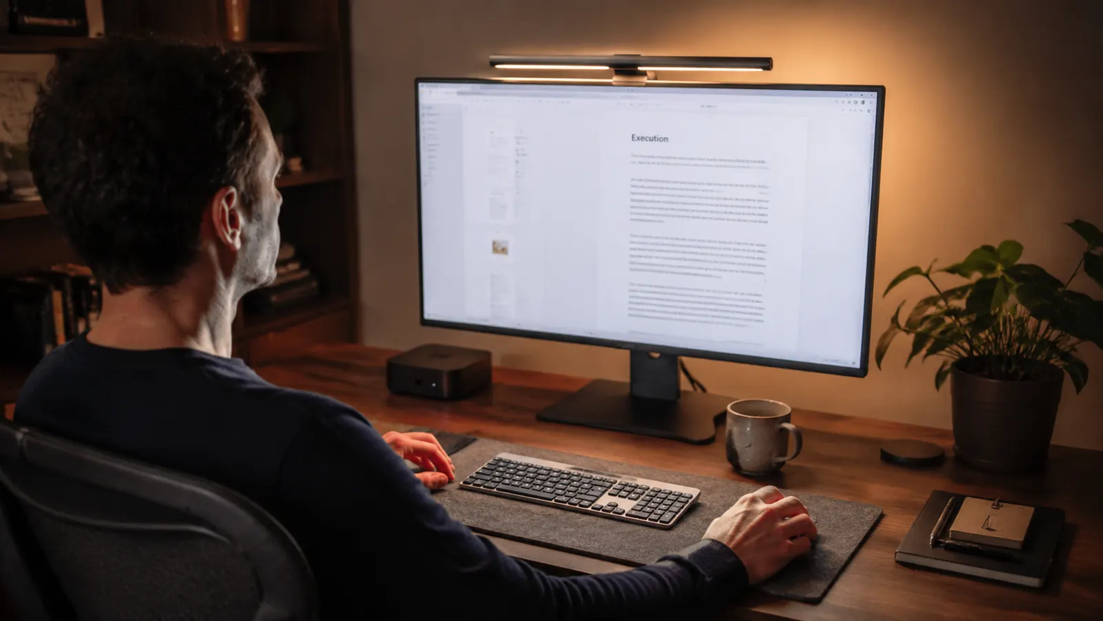 How to Set Up Bias Lighting for Your Home Office Monitor to Reduce Eye Strain