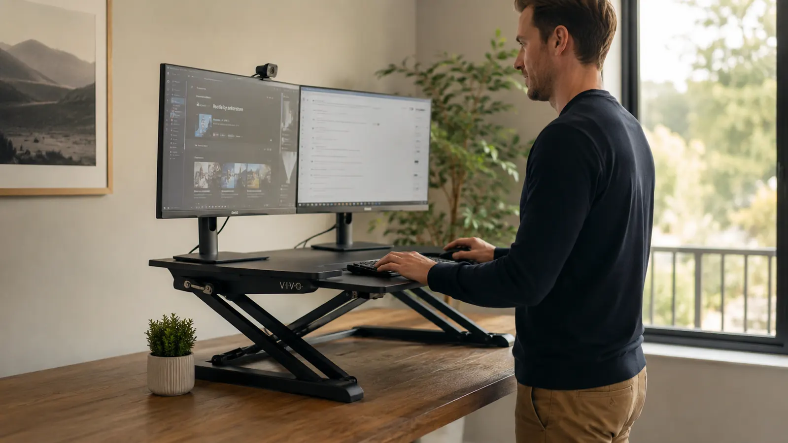 VIVO Desk Converter Honest Review: The Good, The Wobble, and the One Thing I Wish I Knew